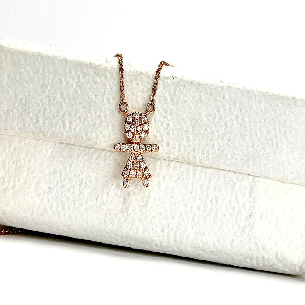 14k Gold Necklace For Baby Girl Christening Cross Necklace For