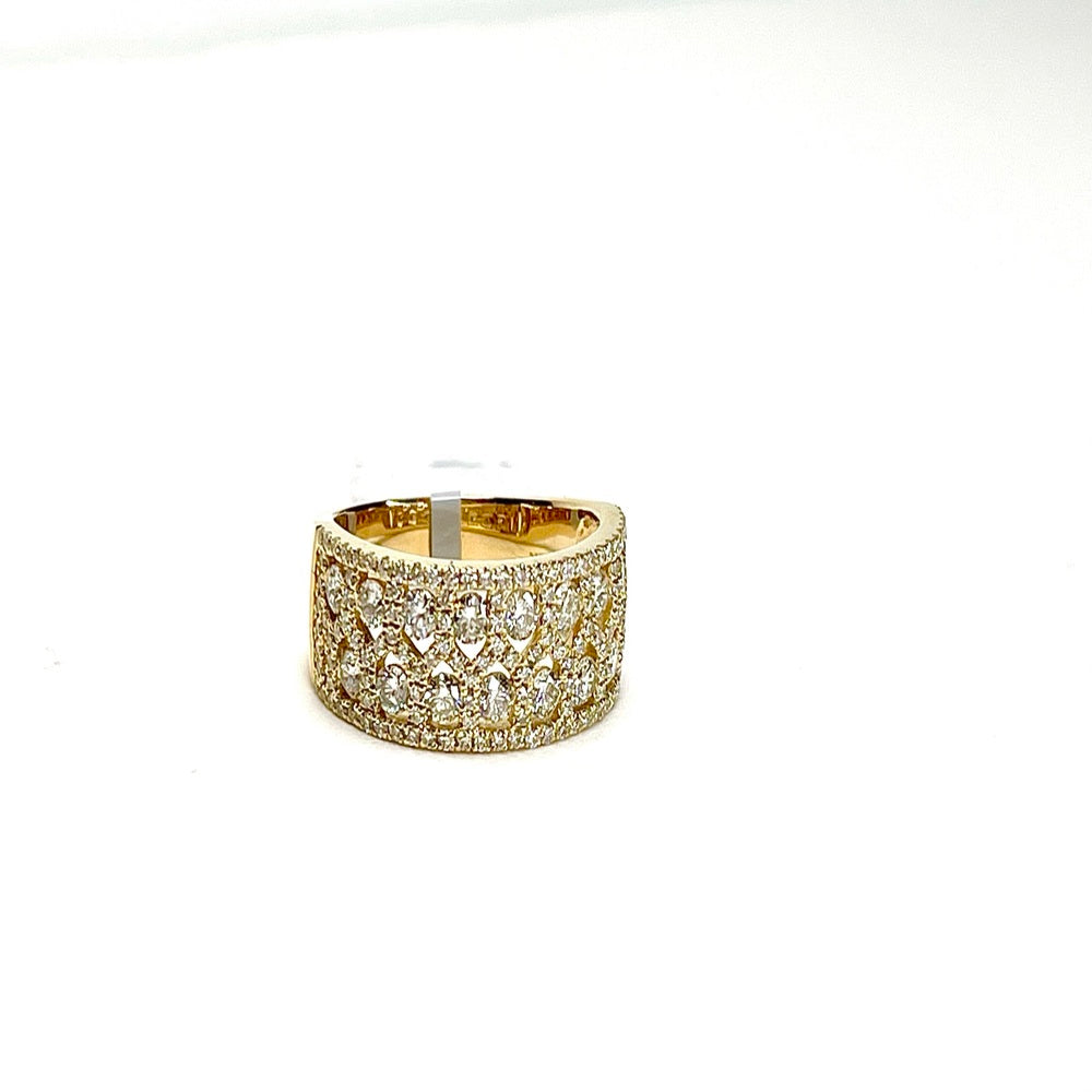 Louis Vuitton Monogram Gold Diamond Rings – Opulent Jewelers